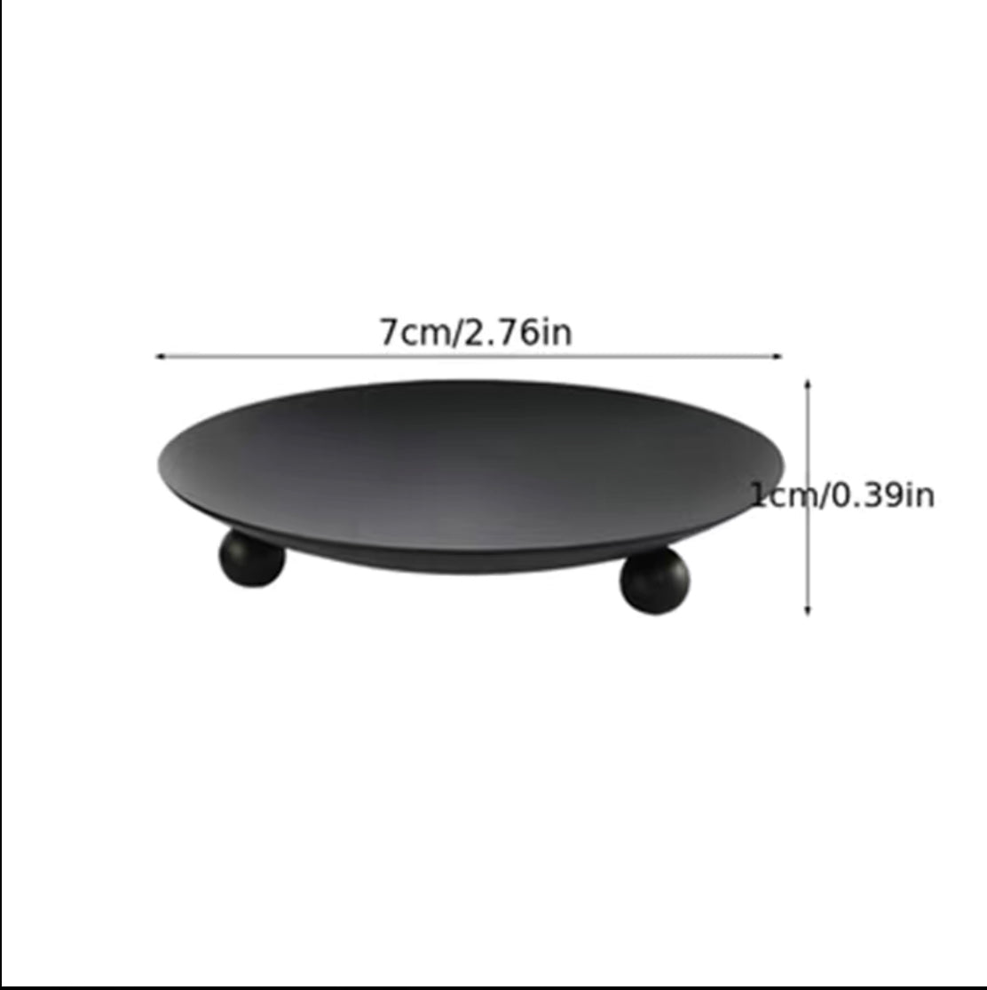 Small Candle Tray
